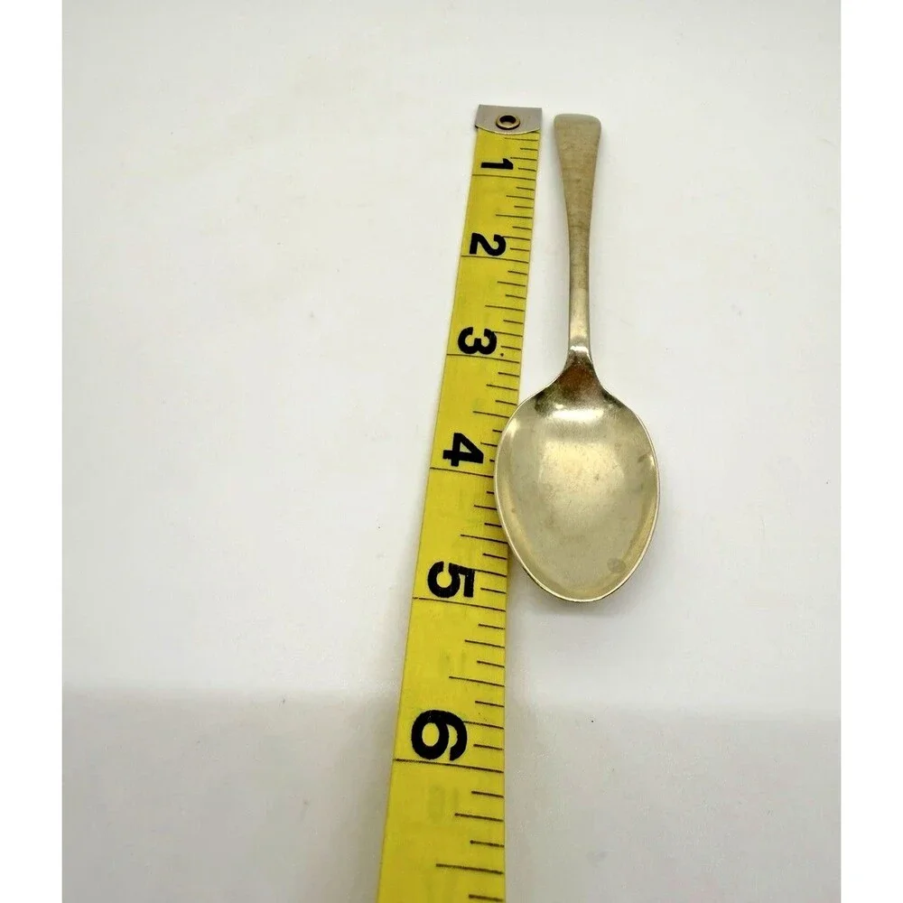 Sheffield 1960s Dessert Spoon Rustless Nickel Silver Austral Vintage Flatware‎
